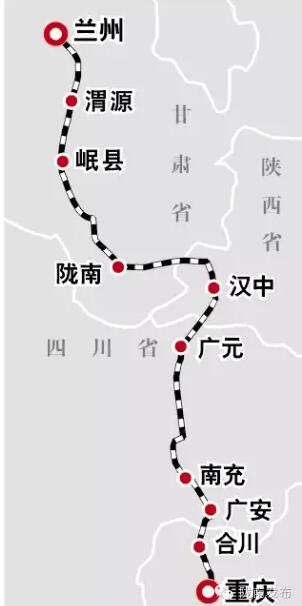 最新！蘭渝鐵路路基工程完成，廣元至重慶北段項目招標