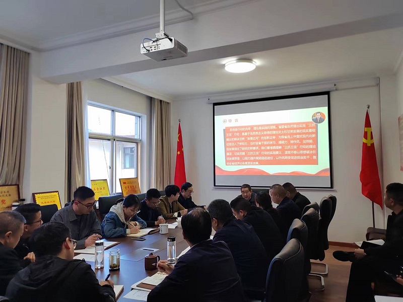 【“三抓三促”行動(dòng)進(jìn)行時(shí)】市龍江城鄉(xiāng)集團(tuán)開(kāi)展“隴南要發(fā)展，我該謀什么”——圍繞“加快集團(tuán)公司高質(zhì)量發(fā)展，我該謀什么”專題研討